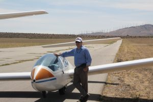 Joe with Sailplane